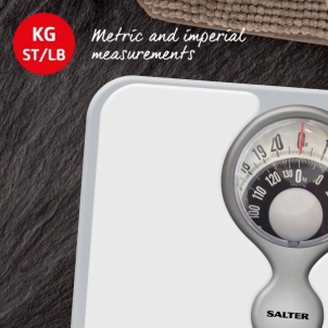 Svarstyklės Salter 484 WHDR Magnifying Mechanical Bathroom Scale