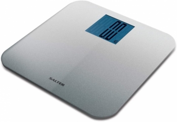 Svarstyklės Salter 9075 SVGL3R Max Electronic Digital Bathroom Scales - Silver 