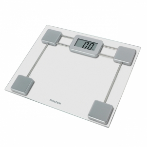 Svarstyklės Salter 9081 SV3R Toughened Glass Compact Electronic Bathroom Scale
