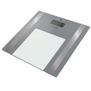 Svarstyklės Salter 9158 SV3R Ultra Slim Glass Analyser Scale silver