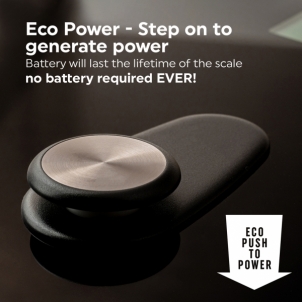 Svarstyklės Salter 9224 BK3R Eco Power Digital Bathroom Scale black