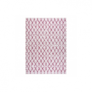 Šviesus kilimas su raštu SION Fuksija | 180x270 cm