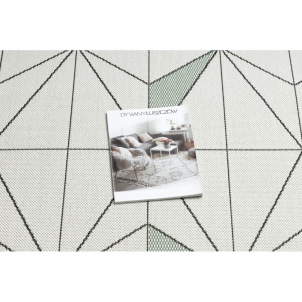 Šviesus sizalio kilimas COLOR Abstrakcijos | 160x230 cm 