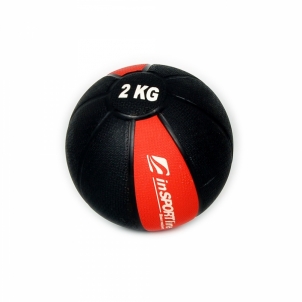 Svorinis kamuolys inSPORTline MB63 2 kg Svoriai, svarmenys, grifai