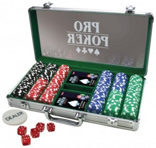Tactic Poker Набор для покера с 300 жетонами Piatnik (03092) 