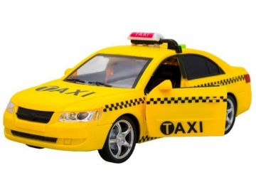 Taksi automobilis su garsais