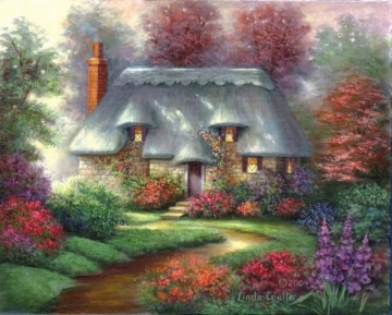 Tapymo komplektas Royal & Langnickel Paint Your Own Masterpiece Painting Set, Romantic Cottage