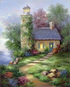 Tapymo komplektas Royal & Langnickel Paint Your Own Masterpiece Painting Set, Romantic Lighthouse