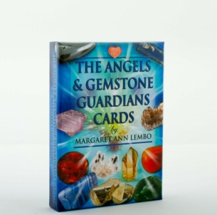 Taro kortos Angels & Gemstone Guardians oracle kortos Findhorn Press