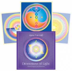 Taro kortos Dimensions Of Light Oracle kortos Blue Angel Taro kārtis
