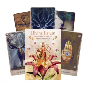 Taro kortos Divine Nature Oracle kortų ir knygos rinkinys U.S. Games Systems Taro kārtis