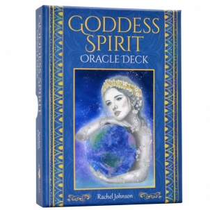 Taro kortos Goddess Spirit Oracle Blue Angel