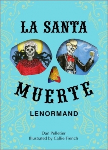 Taro kortos La Santa Muerte Lenormand Taro kortos Schiffer Publishing