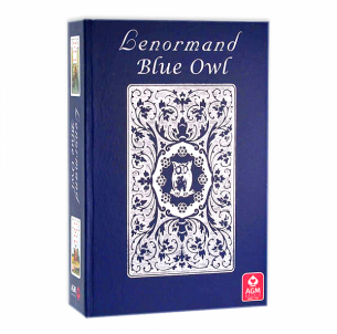 Taro kortos Lenormand Blue Owl Premium Edition AGM