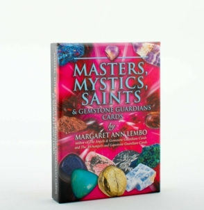 Taro kortos Masters Mystics Saints & Gemstone Guardians
