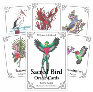 Taro kortos Sacred Bird Oracle kortos Animal Dreaming Taro kārtis