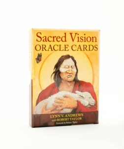 Taro kortos Sacred Vision Oracle Beyond Words