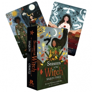 Taro kortos Seasons of the Witch Mabon Oracle kortos Rockpool Publishing