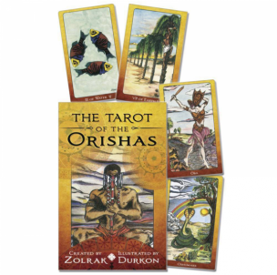 Taro kortos Tarot of the Orishas kortos Llewellyn