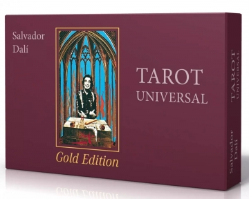 Taro kortos Tarot Universal Salvador Dali Gold edition taro kortos AGM