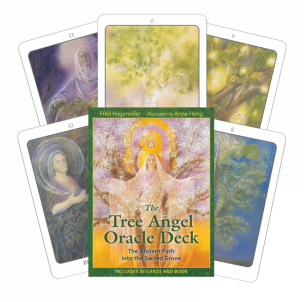 Taro kortos The Tree Angel Oracle kortų ir knygos rinkinys Earth Dancer Taro kārtis