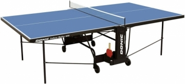 Teniso stalas indoor 19mm DONIC Roller 600 Blue Table tennis tables