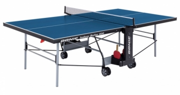 Teniso stalas indoor 19mm DONIC Roller 800 Blue Table tennis tables