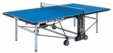 Teniso stalas outdoor 6mm DONIC Roller 1000 Blue Table tennis tables