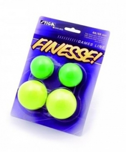 Теннисные мячи - Stiga Finesse Комплект мячиков 4 шт. (ST76135004) Galda tenisa bumbiņas