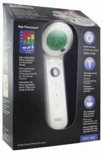 Termometras BRAUN BNT 400 No Touch Forehead Thermometer