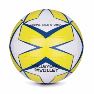Tinklinio kamuolys Mvolley balta/geltona
