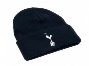 Tottenham Hotspur F.C. atlenkta žieminė kepurė (Juoda)