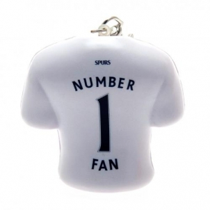 Tottenham Hotspur F.C. minkštas marškinėlių formos raktų pakabukas