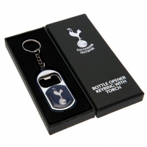 Tottenham Hotspur F.C. raktų pakabukas - butelio atidarytuvas (Su žibintuvėliu)