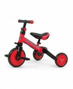 Transformuojamas triratukas 3in1 Optimus, raudonas Bikes for kids