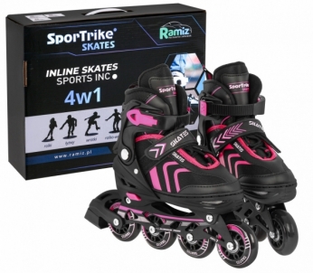 Transformuojami riedučiai - Sport Trike, 39-43, rožiniai Roller skates
