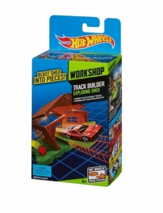 Hot Wheels trasos dalis BGX72 / BGX66 Mattel Track Builder HW Workshop Automobilių lenktynių trasos vaikams