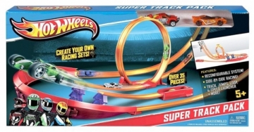 Trasa Y0276 Hot Wheels Super Track Pack Playset with 2 Cars NEW