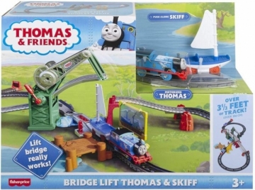 Traukinukas GWX09 Thomas & Friends Bridge Lift Thomas & Skiff