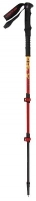 Trekingo lazdos Viking Lhotse, 65-135 cm, raudona-juoda-geltona, 610-20-7980-34-UNI 