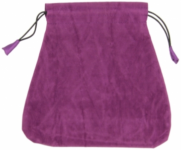 Triple Goddess velvetinis violetinis maišelis kortoms