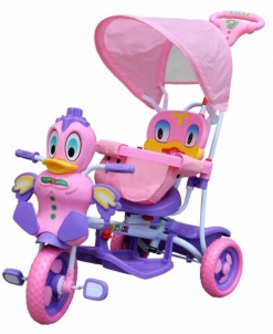 Triratis dviratis vaikams „Linksmas ančiukas“ Dviračiai, triračiai vaikams