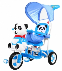 Trīsritenis „Panda“, mėlynas Velosipēdi bērniem