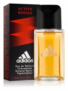 Tualetes ūdens Adidas Active Bodies EDT 100 ml Vīriešu smaržas