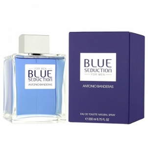 Tualetes ūdens Antonio Banderas Blue Seduction EDT 200ml Vīriešu smaržas