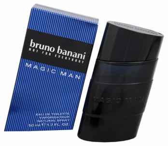 Tualetinis vanduo Bruno Banani Magic Man EDT 50ml. Kvepalai vyrams