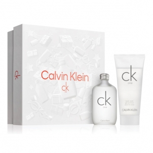 Tualetinis vanduo Calvin Klein CK One - EDT 50 ml + dušo želė 100 ml Kvepalų ir kosmetikos rinkiniai