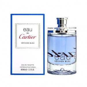 Perfumed water Cartier Eau de Cartier Vetiver Bleu EDT 100ml Perfume for women