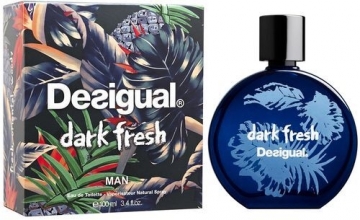 eau de toilette Desigual Dark Fresh EDT 50ml vyriški Perfumes for men