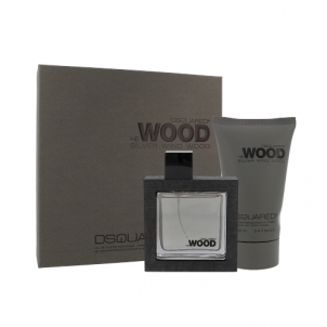 Tualetinis vanduo Dsquared2 He Wood Silver Wind Wood EDT 50ml (rinkinys)